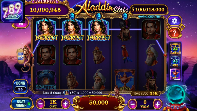 Giới thiệu về Aladdin Slots 789Club