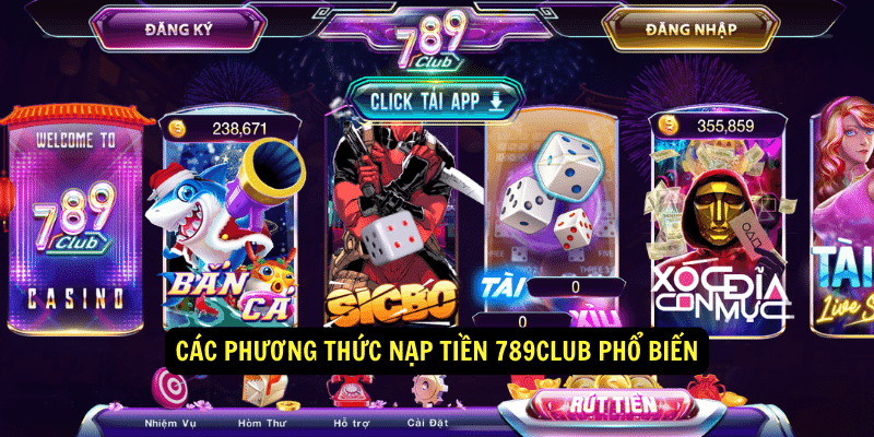 Hướng dẫn chi tiết cách nạp tiền 