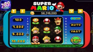 Khám phá trò chơi Super Mario 789Club