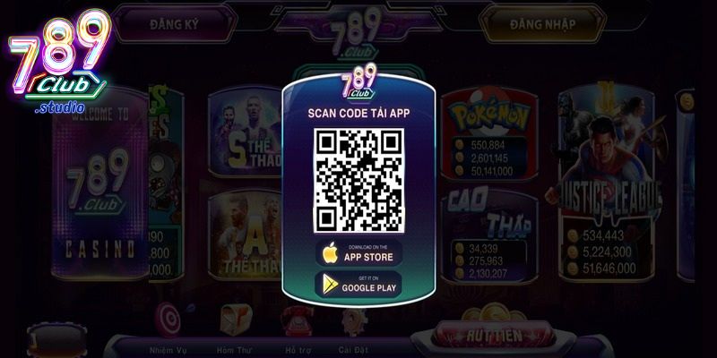 Hướng dẫn tải app 789Club